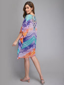 Abstract Serpentine Print Kaftan2
