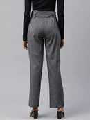 Charcoal Grey Straight Fit With Belt2