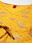 Mustard Printed Maxi Nightdress2