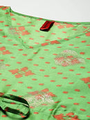 Green Printed Maxi Nightdress3