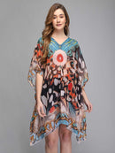 Abstract Print Designer Kaftan
