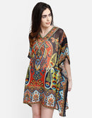 Multicolor Paisley Printed Kaftan2