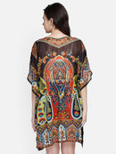 Multicolor Paisley Printed Kaftan3