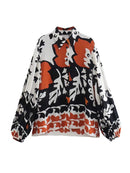 Retro Print Youth Casual Suits3