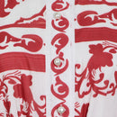 Retro RED Lantern Sleeves Women Long Dress7