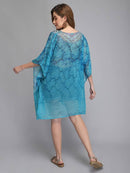 Topaz Water Colour Printed Kaftan2