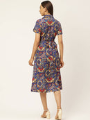 Tribal Pattern Multicolor Dress1