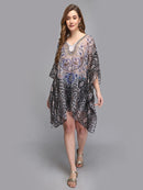 Snake Print Multi Color Kaftan
