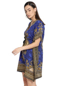 V-Neck Printed Short Kaftan3
