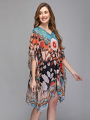 Abstract Print Designer Kaftan2