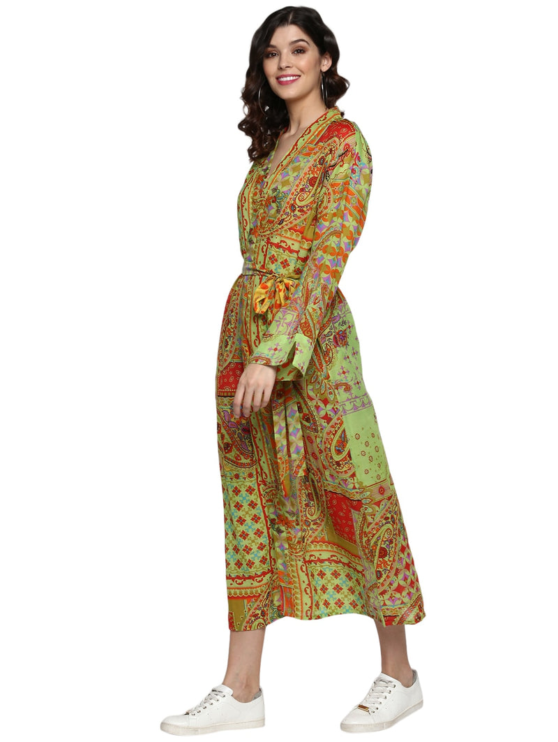 Long Women Robe  (Multicolor)1