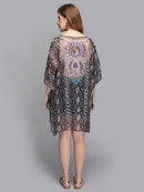 Snake Print Multi Color Kaftan2