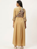 Tie Up Detail Maxi Dress2