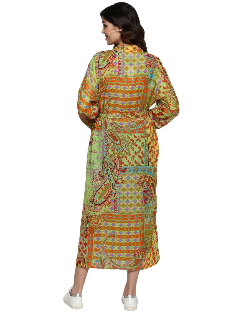 Long Women Robe  (Multicolor)4